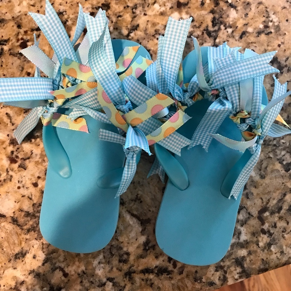🩴Boutique Ribbon Flip Flops